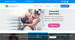 Desktop Screenshot of myspermbank.cz